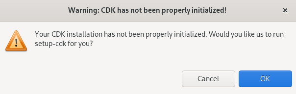 crs cdk warning