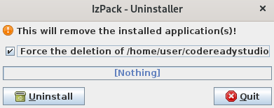 crs uninstaller