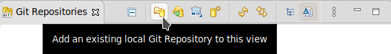 crs git perspective add a local git repo