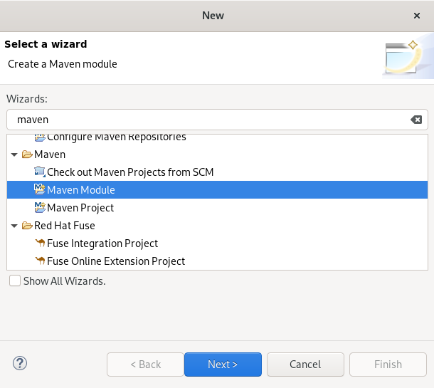 crs wizard maven module