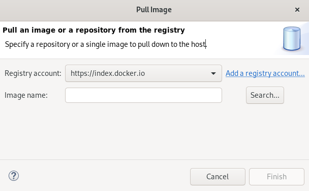 crs docker pull image window