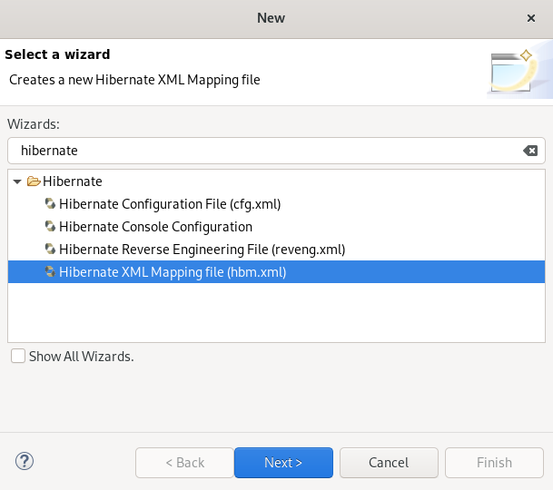 crs creating hibernate xml mapping file