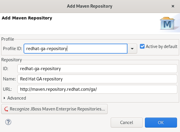 crs add maven repo