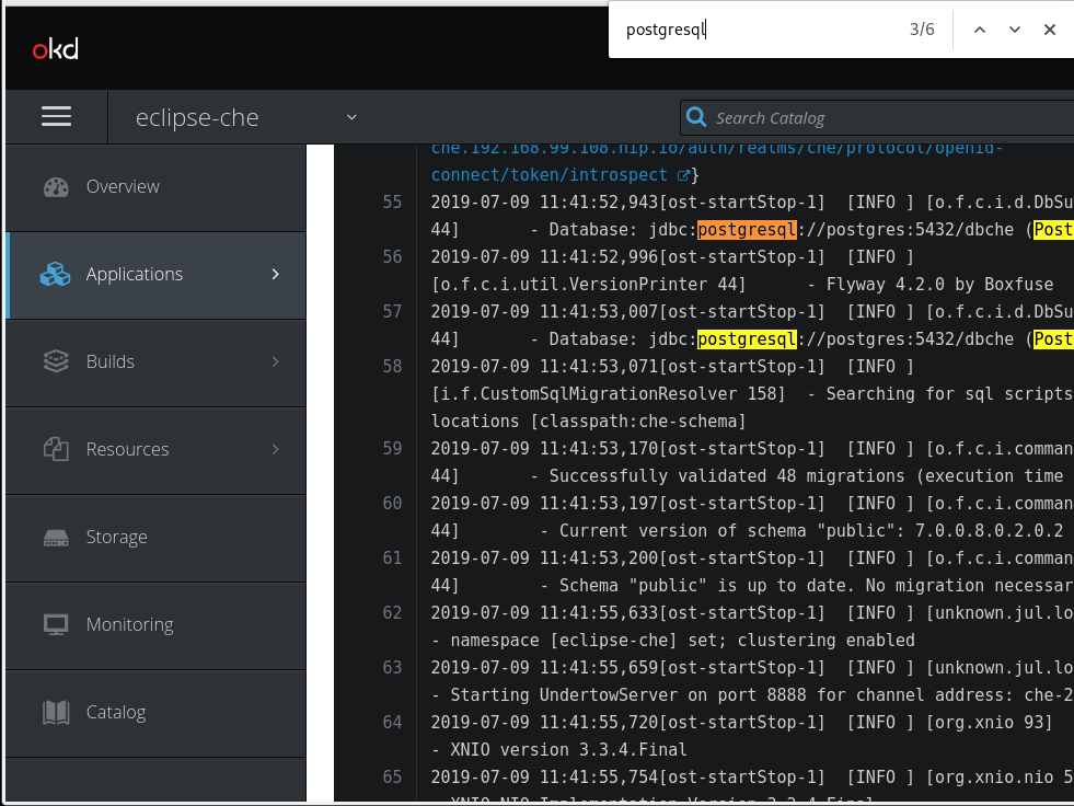 viewing postgresql server logs