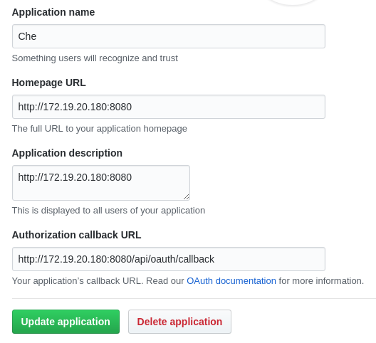 github oauth