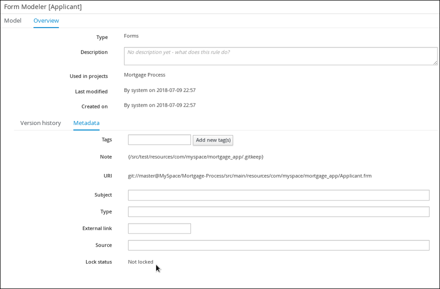 Unlock Metadata View