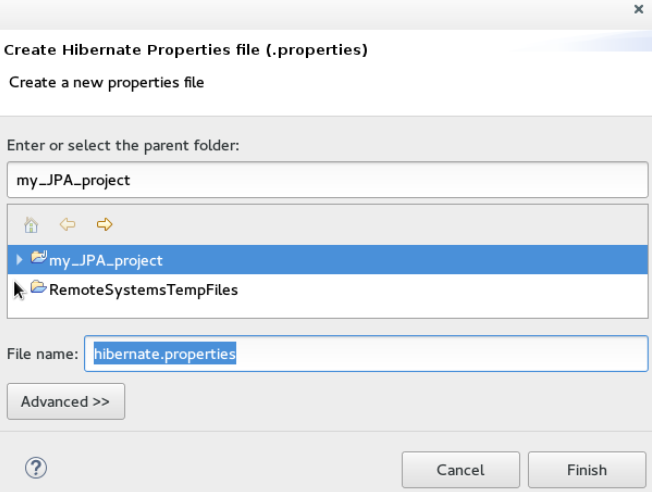 Set up Property File