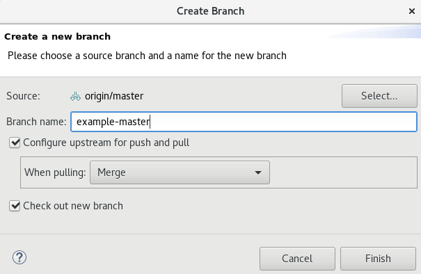 Add Details for a New Branch