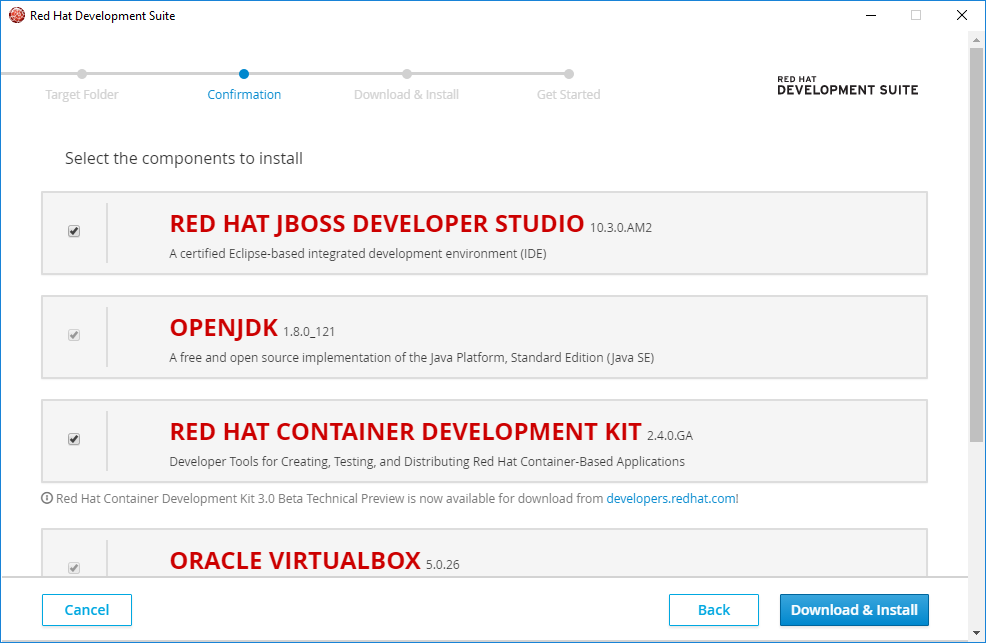 Installation Guide Red Hat Development Suite 1.3 Red Hat Customer Portal