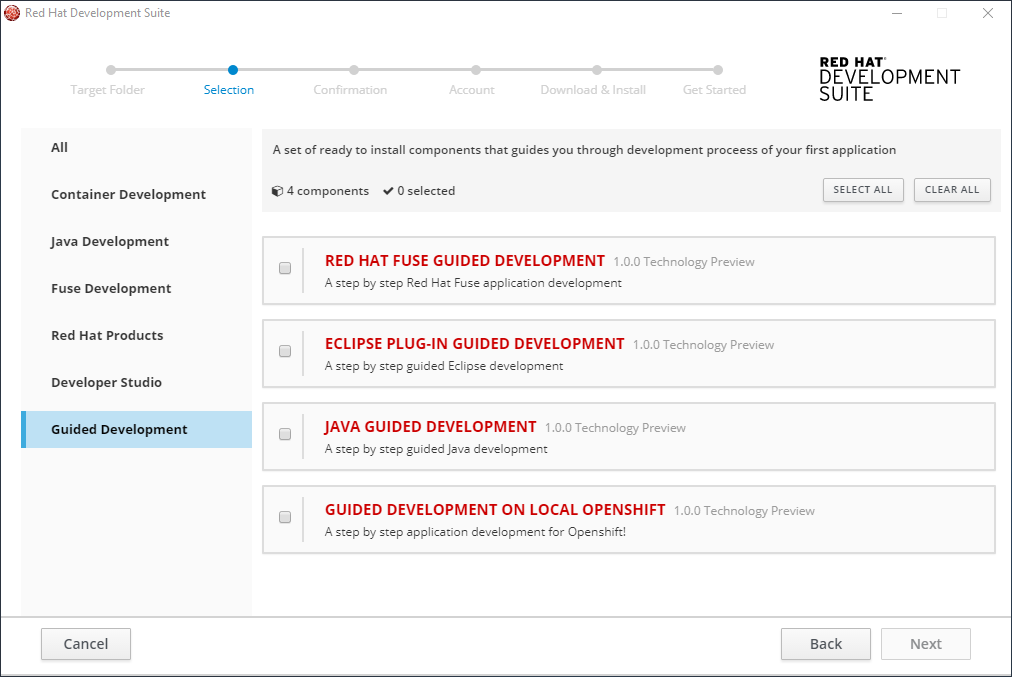 Guided Development