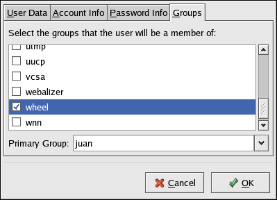 Groups Pane