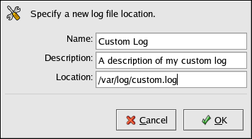 Adding a Log File