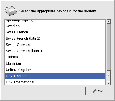 Keyboard Configuration