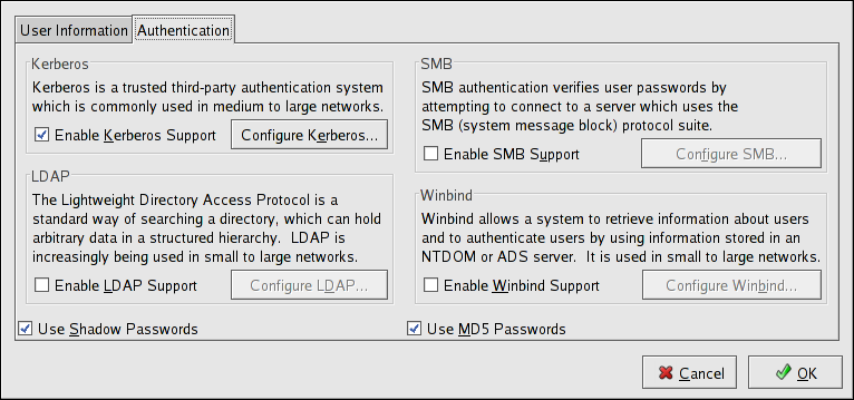 Authentication