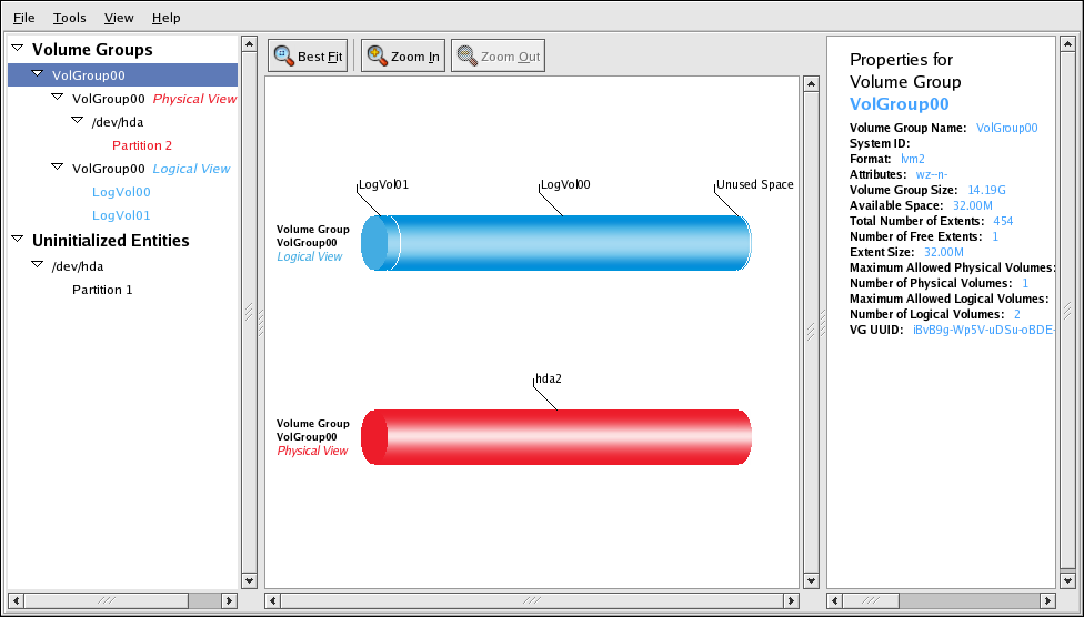 linux volume manager