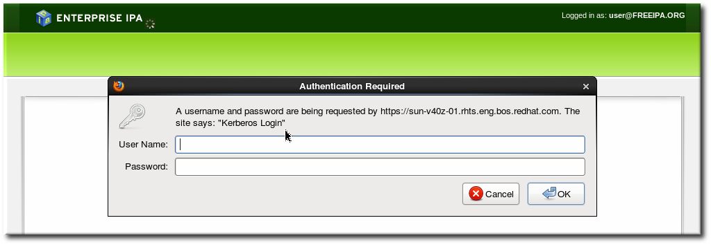 IPA Password Prompt