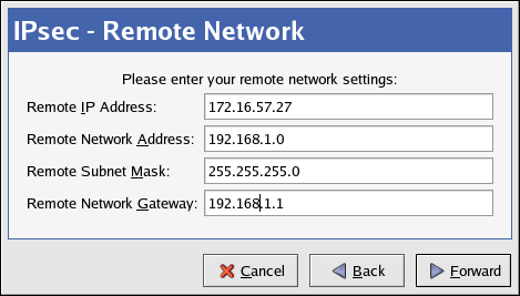 Remote Network Information