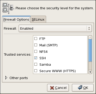 Security Level Configuration Tool