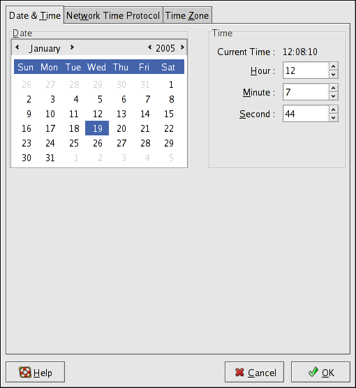 Time and Date Properties