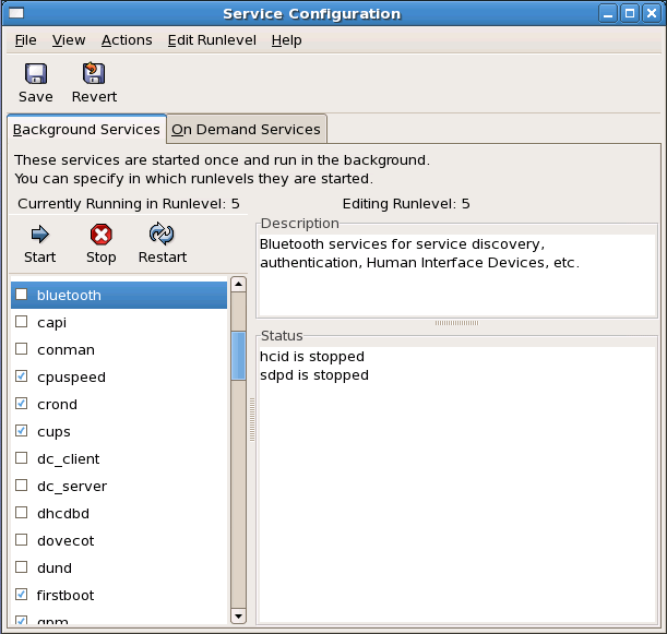 portmap service in rhel 7