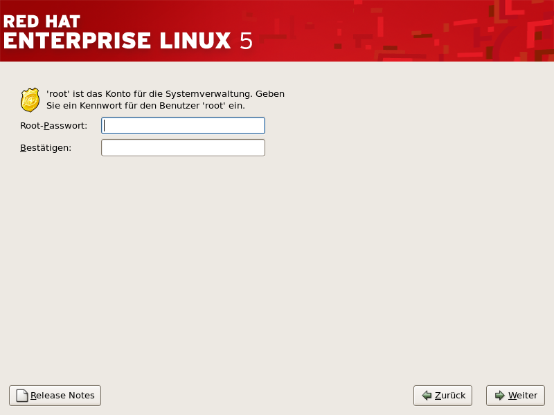 Root-Passwort