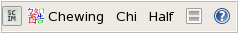 SCIM Toolbar - Chewing