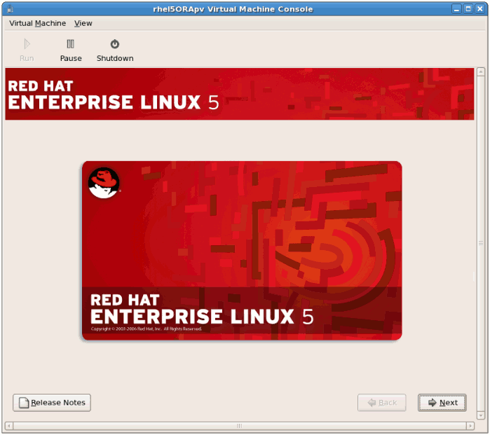 redhat linux operating system