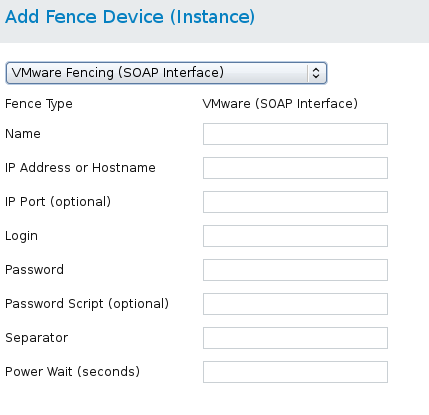VMware over SOAP Fencing
