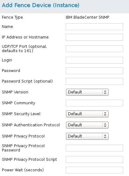 IBM BladeCenter SNMP