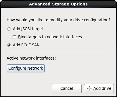 Advanced Storage Options