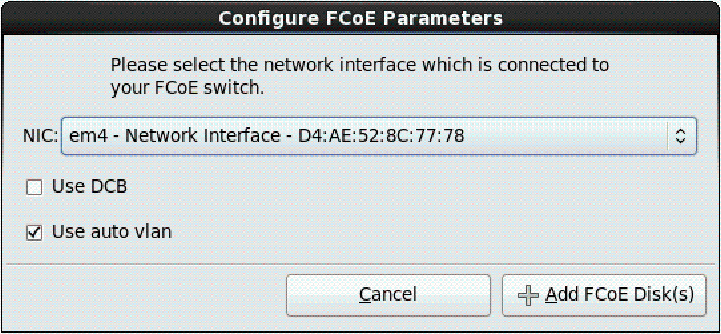 Configure FCoE Parameters