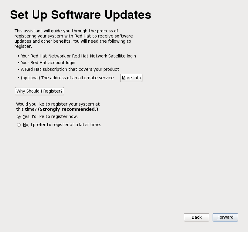 Set Up Software Updates