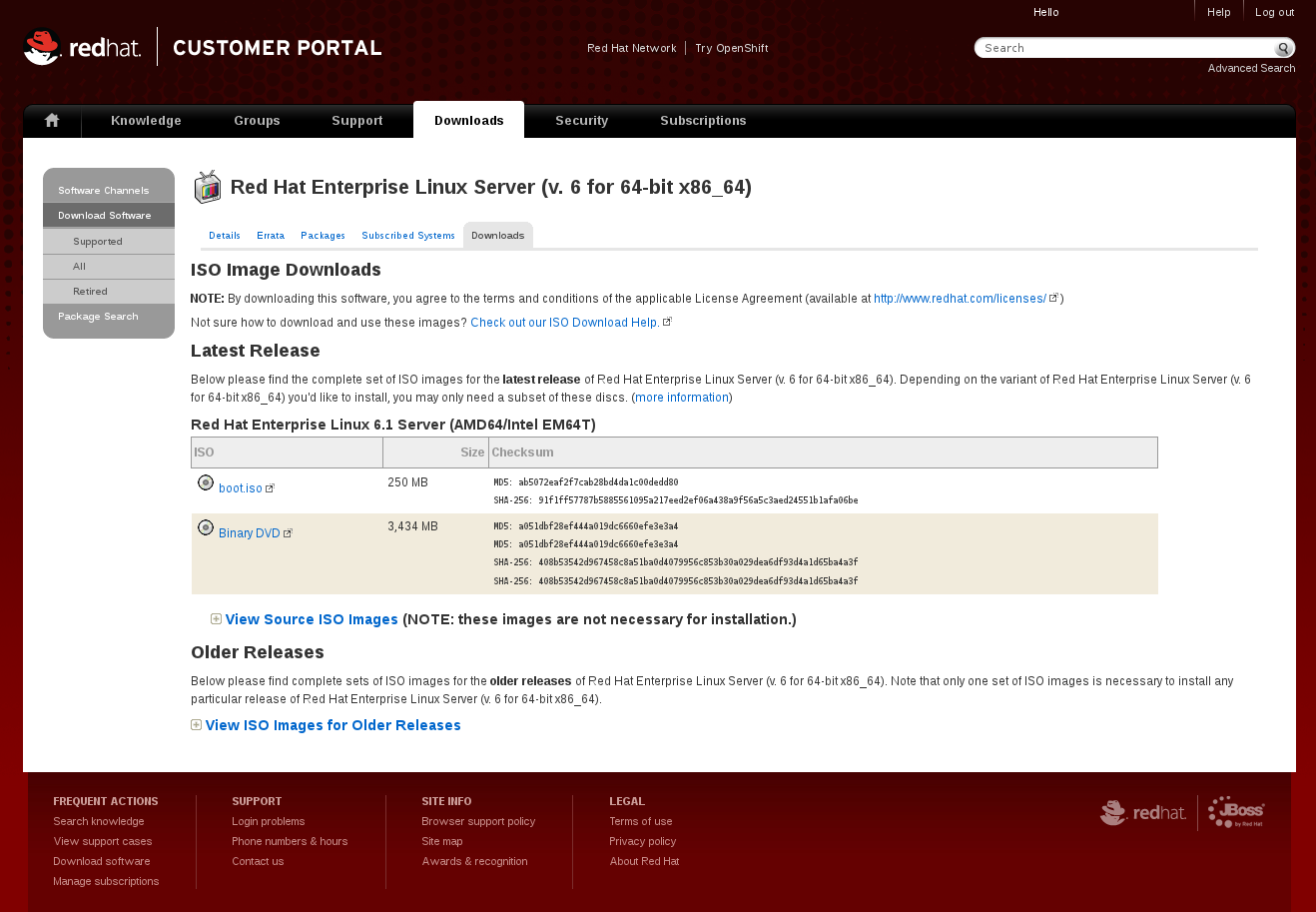 red hat enterprise linux 6.3