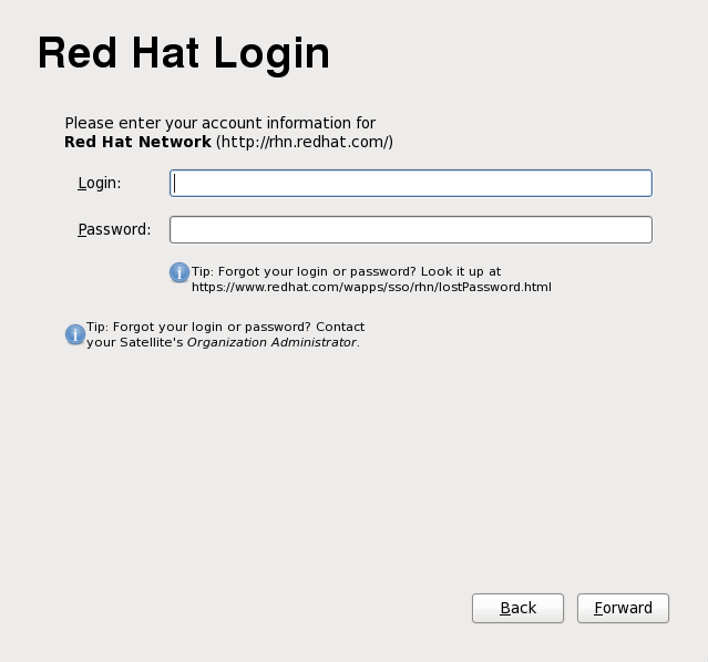 Red Hat 로그인