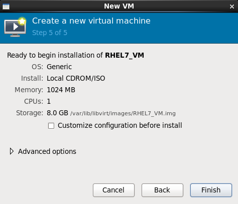 Verifying the configuration