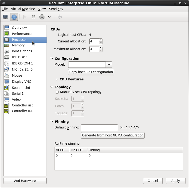 Virtualization Tuning And Optimization Guide Red Hat Enterprise Linux 6 Red Hat Customer Portal