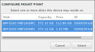 Configuring Mount Points