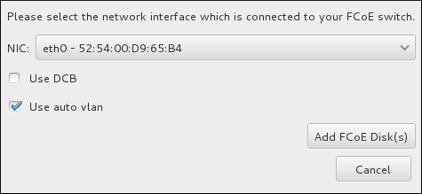 Configure FCoE Parameters