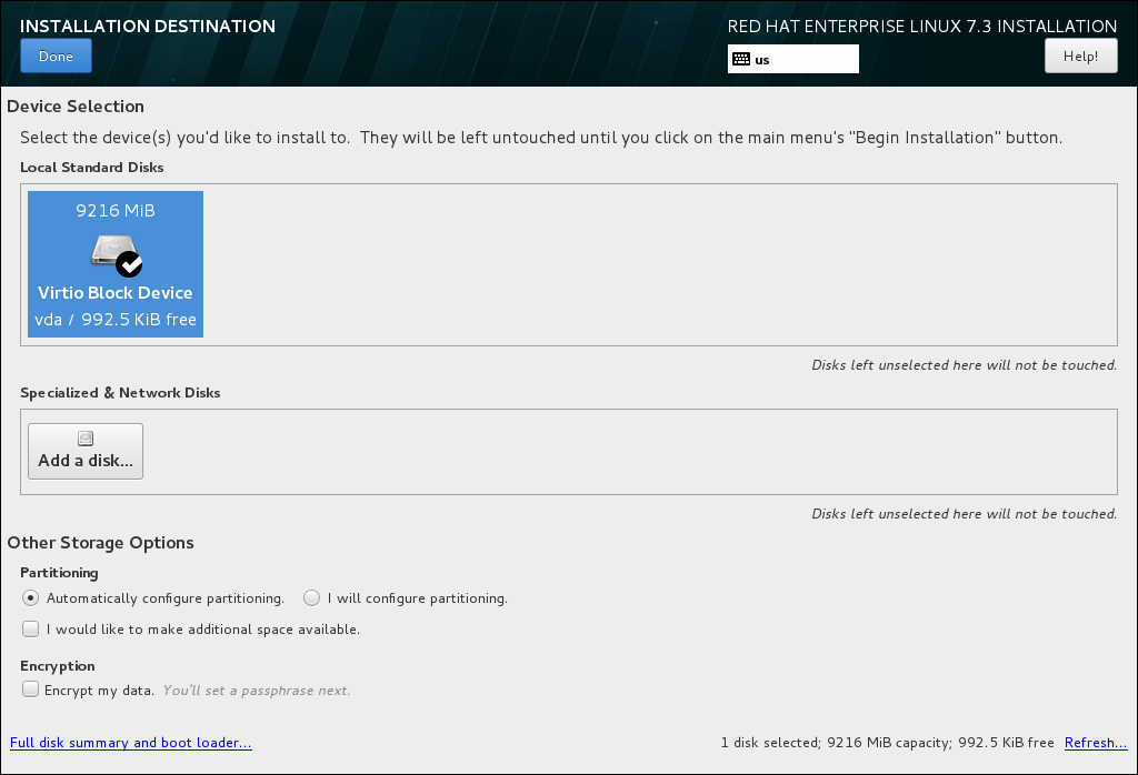 partioning centos server with softraid