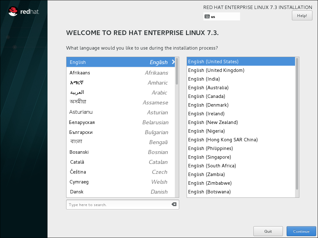 red hat enterprise linux installation