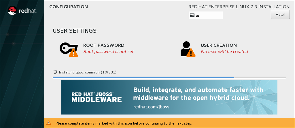 install red hat enterprise linux 7