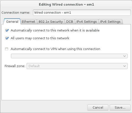 Network Auto-Connection Feature