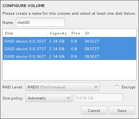 Personnaliser un volume Btrfs