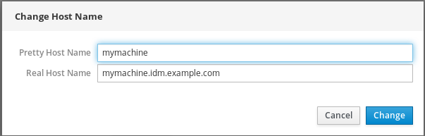 cockpit hostname change