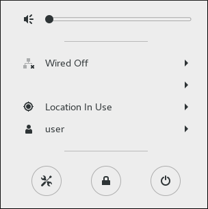 Network Configuration using the control-center application