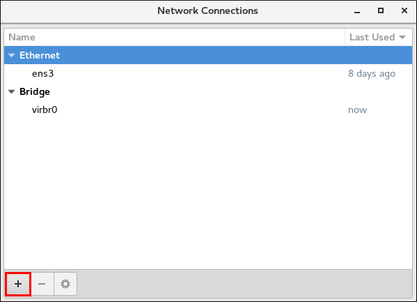 nm-connection-editor를 사용하여 연결 유형 추가