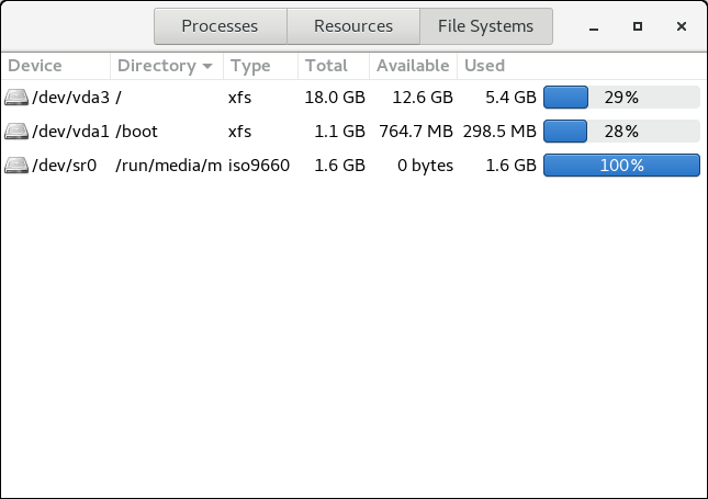 create xfs file system redhat 7