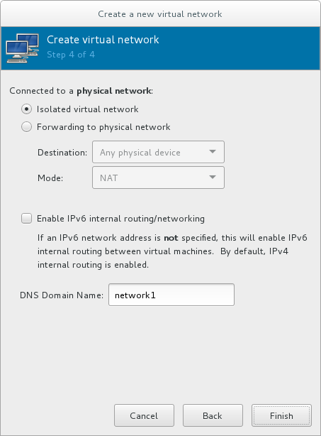 Connecting to the physical network