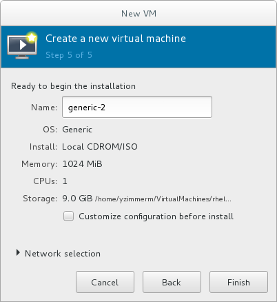 Verifying the configuration