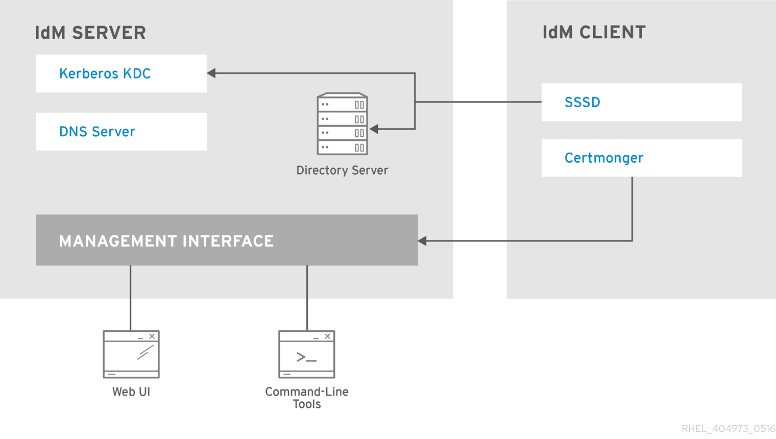 Interactions Between IdM Services